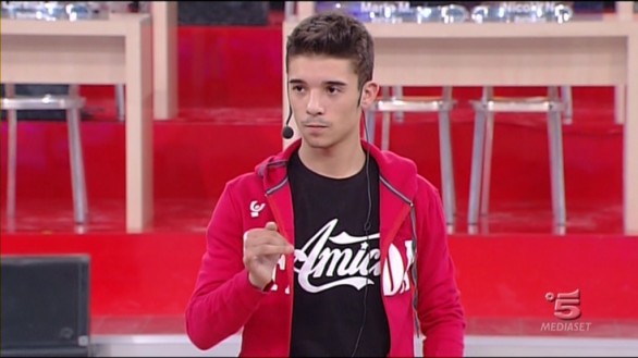 Foto di Moreno, rapper ad Amici 12