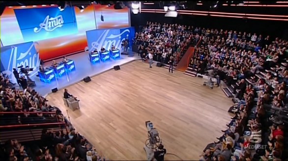 Foto dello studio di Amici 12