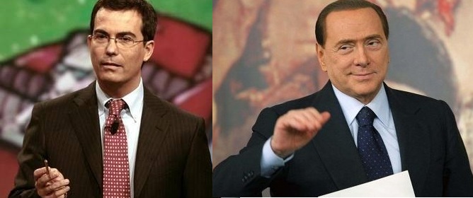 Berlusconi ospite di Ballarò di giovanni Floris martedì 5 febbraio