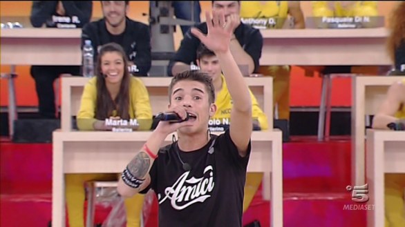 Foto di Moreno Donadoni rapper Amici 12