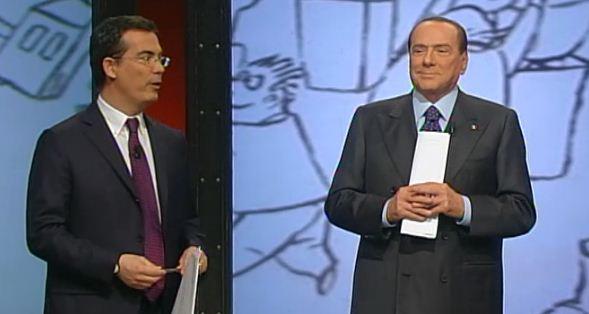 Silvio Berlusconi ospite di Ballarò
