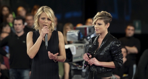 foto amici maria de filippi emma marrone