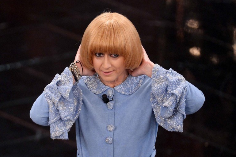 foto di luciana littizzetto a sanremo 2013