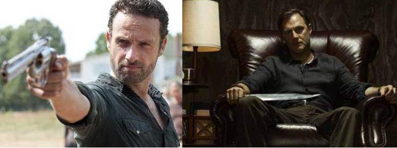 foto the walking dead 3 rick e il governatore