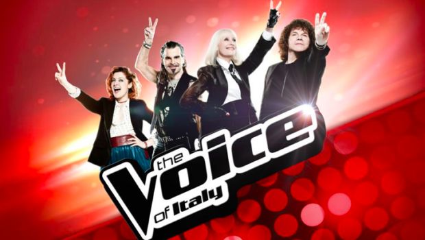 Foto giudici di The Voice of Italy su Rai 2