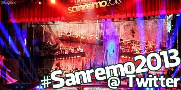 sanremo 2013 via twitter