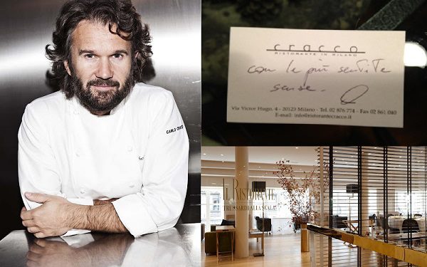 Carlo Cracco e il suo ristorante a Milano