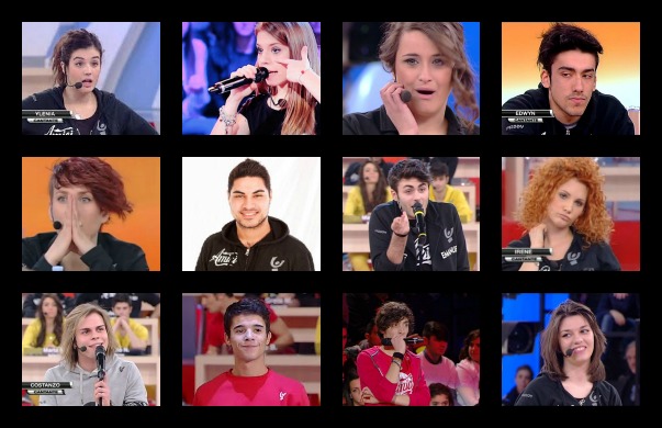 Foto cantanti amici 12 in corsa per il serale