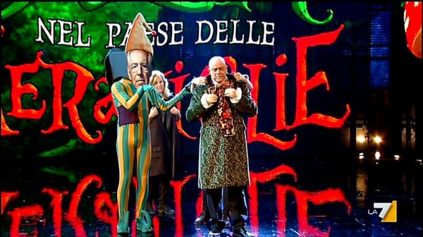 Crozza nel programma su La7