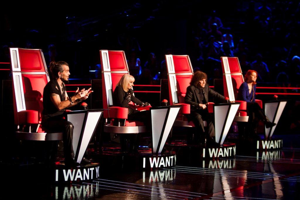 foto dei coach di the voice