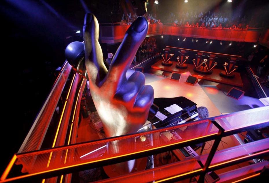 foto del palco di the voice