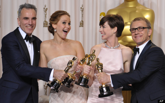 foto vincitori premio oscar 2013