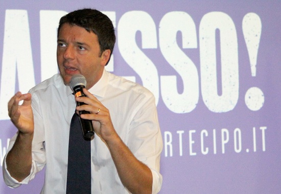 Matteo Renzi su Canale 5