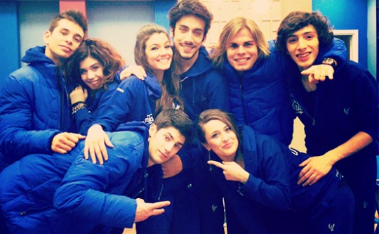 Foto squadra blu Amici 12