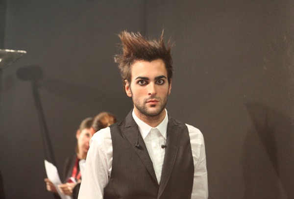 Il cantante Marco Mengoni