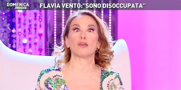 barbara durso faccetta flavia vento domenica live