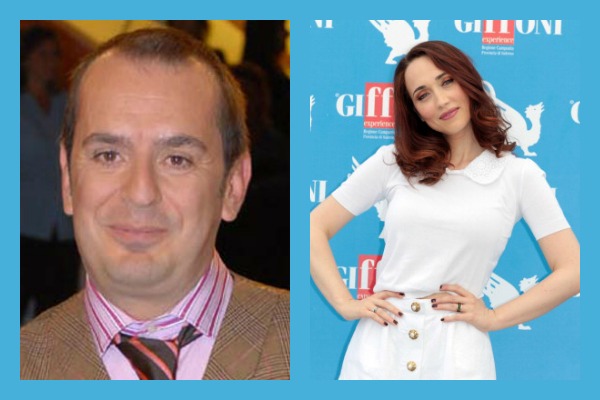 Foto di Fabio Canino e Chiara Francini su Rai 2