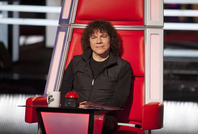 foto di riccardo cocciante a The voice