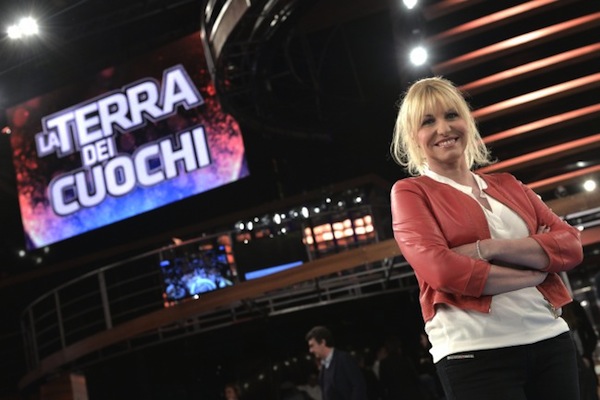 foto di antonella clerici a la terra dei cuochi