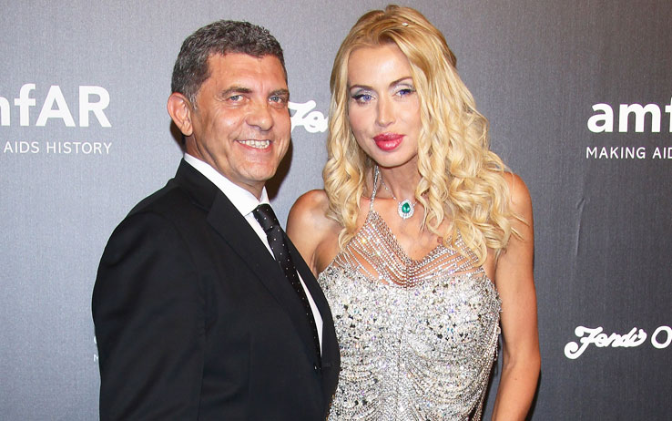 foto di valeria marini e giovanni cottone