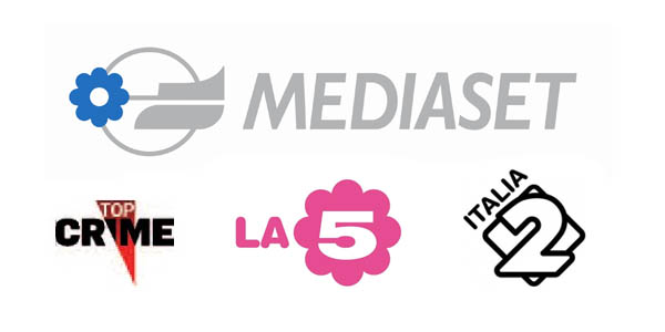 top crime la5 italia2 mediaset