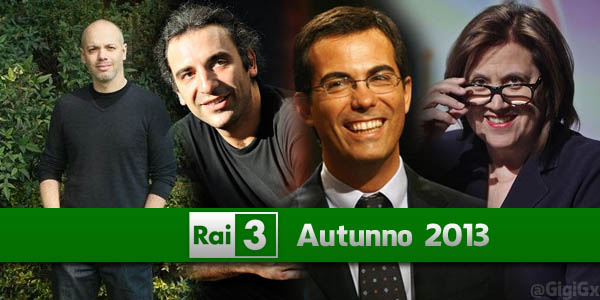 rai tre anticipazioni palinsesto autunno 2013