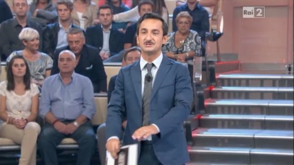 foto di nicola savino a quelli che il calcio