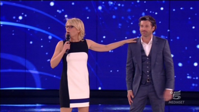 Maria De Filippi e Patrick Dempsey