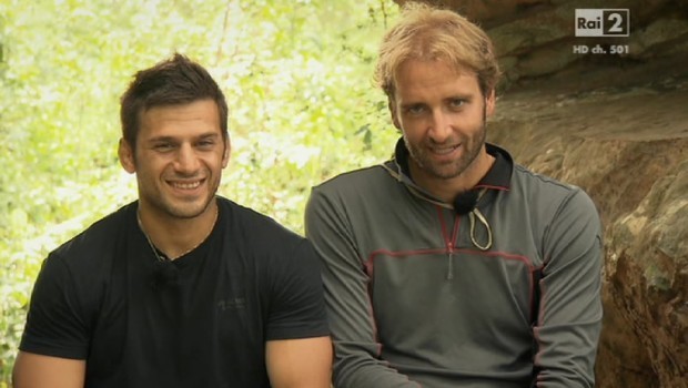Massimiliano Rosolino e Marco Maddaloni