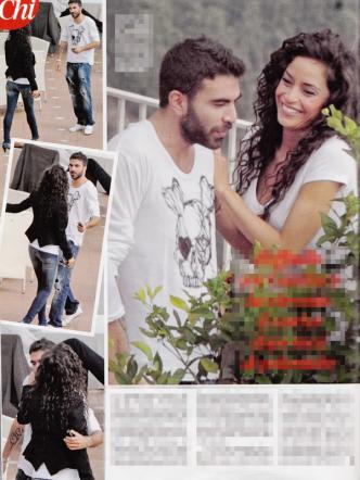 Raffaella Fico e Gianluca Tozzi