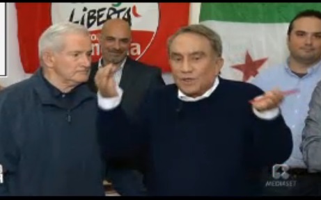 foto di emilio fede a radio belva