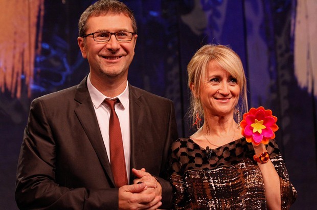 foto di fabio fazio e luciana littizzetto