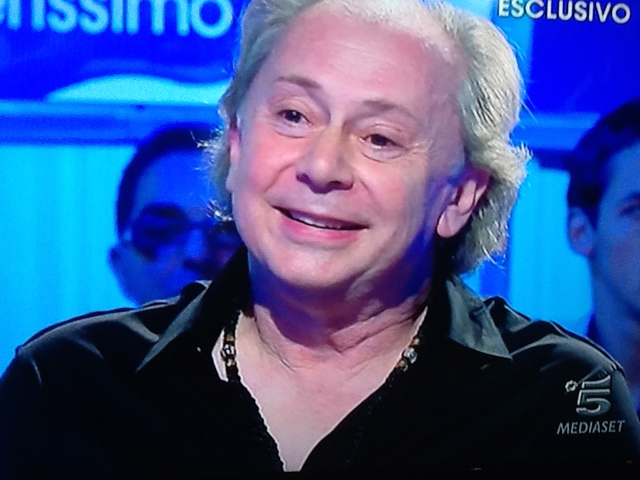 foto di lele mora a verissimo