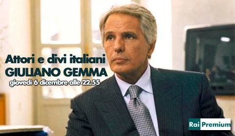 L'attore Giuliano Gemma