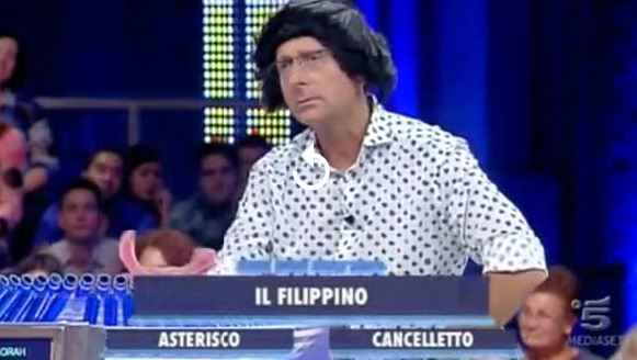 Comunità filippina contro Bonolis