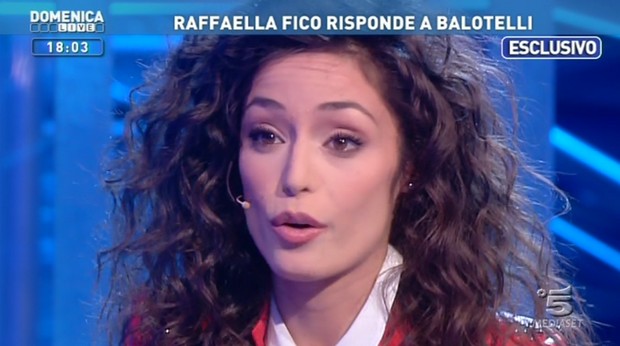 Raffaella Fico a Domenica Live