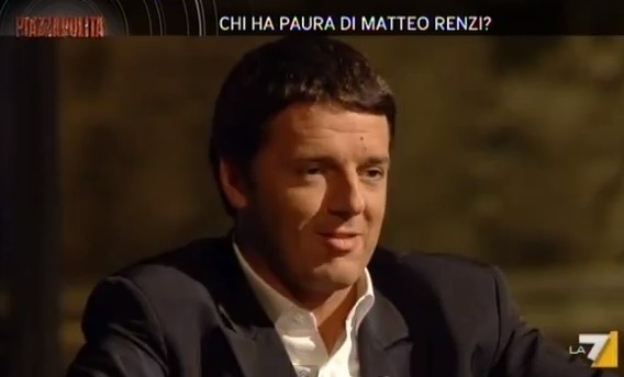Matteo Renzi Piazzapulita