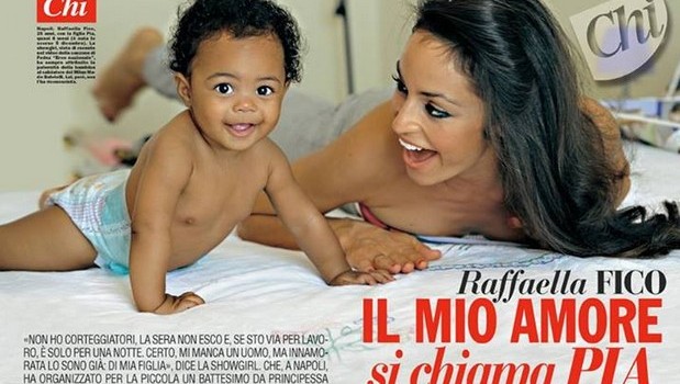 Foto Raffaella Fico e Pia
