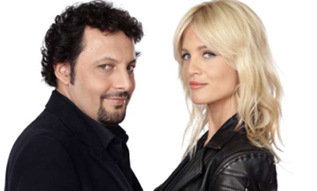foto di enrico brignano e liz solari