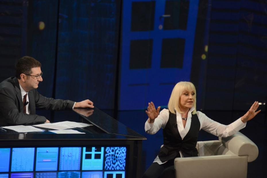 foto di fabio fazio e raffaella carrà a che tempo che fa