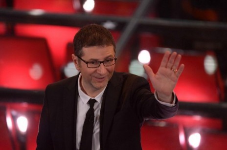 foto di fabio fazio a sanremo