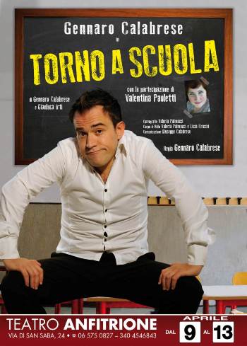 Gennaro Calabrese con "Torno a Scuola"