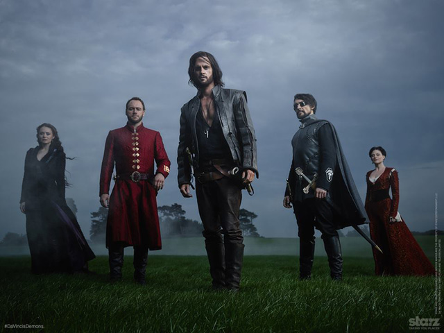foto serie tv da vinci's demons 2
