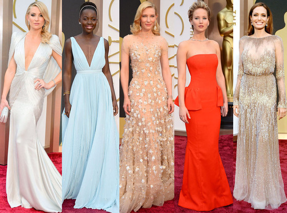 Kate Hudson, Lupita Nyong'o, Cate Blanchett, Jennifer Lawrence, Angelina Jolie