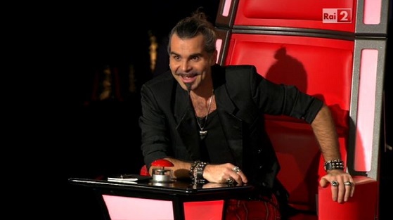 The Voice 2014 coach Piero Pelù