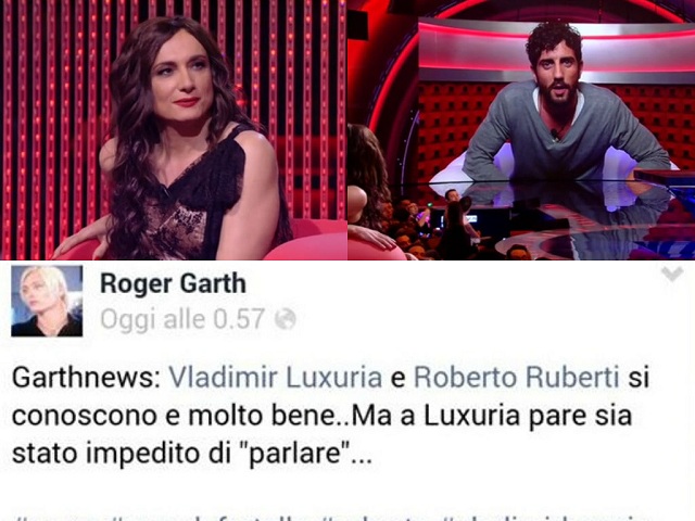 Vladimir Luxuria e Roberto Ruberti