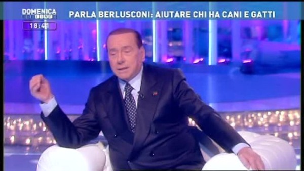 Silvio Berlusconi ospite da Barbara D'Urso