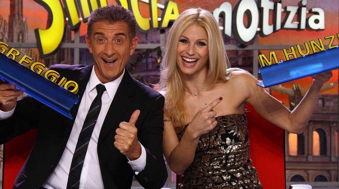 Ezio Gregio Michelle Hunziker