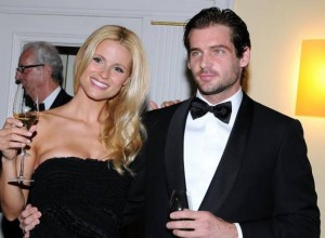 foto Michelle Hunziker e Tomaso Trussardi