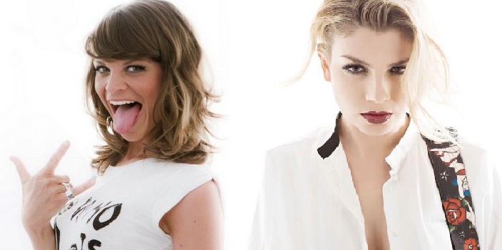 foto emma marrone ed alessandra amoroso